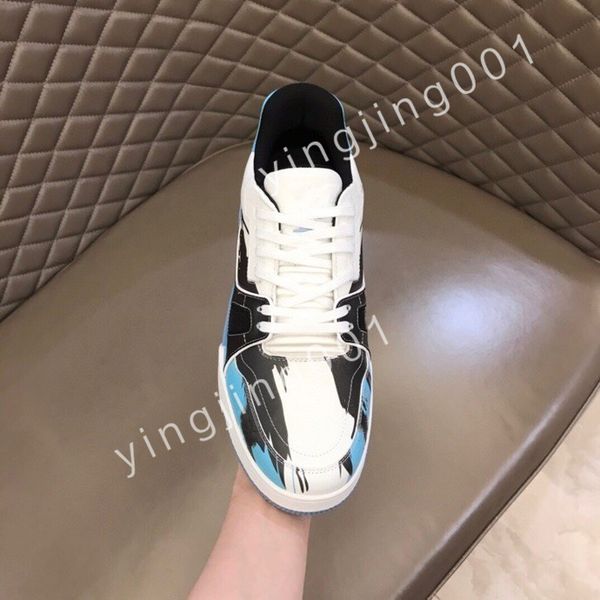 

2023 platform designer boots low casual shoes sneakers women's mens fashion party flat leather vintage trainers, Black