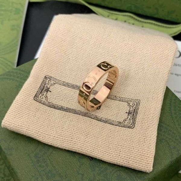 

luxury rose gold band diamond split colored stainless steel wedding ring designer couple jewelry love ring women gift engagement, Silver