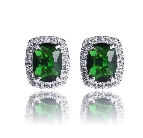 

stud earrings beautiful multicolor bling zircon earrings new style royal personality hip hop earrings for men women7146580, Golden;silver