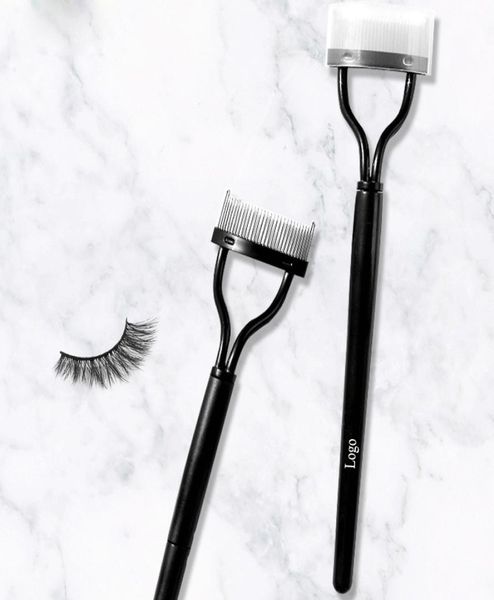 

mp046 custom logo eyelash comb eyebrow brush curler eye mascara applicator makeuptools grooming brush tool eyebrow comb9336168