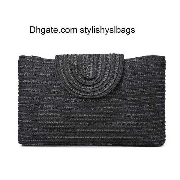 

shoulder bags new straw woven pp grass handbag woven women's casual beach bag