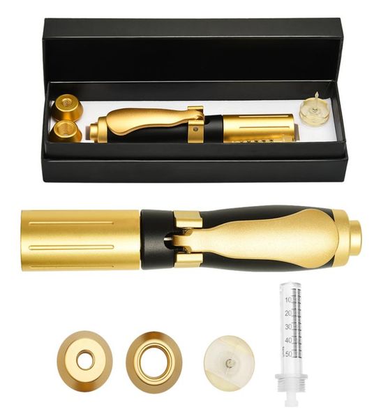 

2in1 meso injection gun hyaluron pen 03ml05ml head gold hyaluronique acid pen lip filler jnjector noninvasive nebuli nebulize9700331