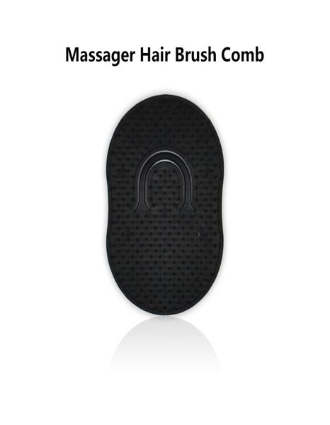 

soft palm shampoo comb pocket scalp black silicone massage hair brush8079559