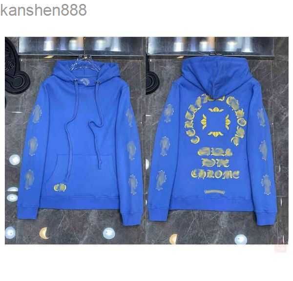 

fashion luxury women's jackets designer zipper sweatshirts heart horseshoe cross print brand ch hoodies mens chromes coat casual pullov, Black