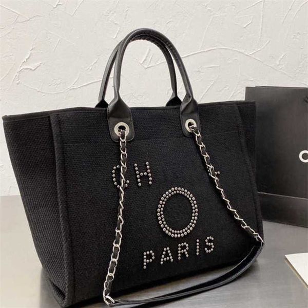 

classic luxury women's hand canvas beach bag tote handbags large backpacks capacity small chain packs big crossbody qf1j 75% off usa ou