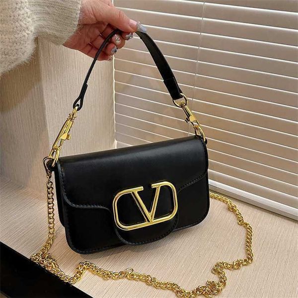 

designer bag 2023 handbag feng handheld new high grade shoulder korean version letter chain underarm for women