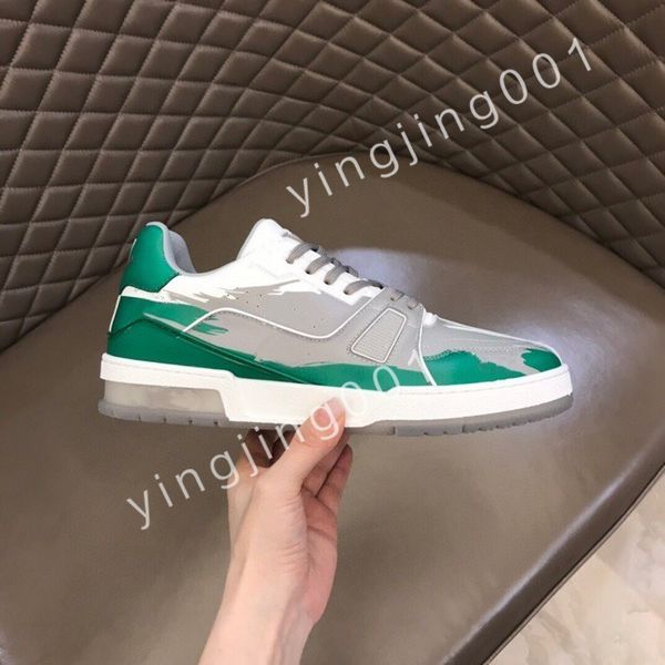 

new luxurys platform designer boots low casual shoes sneakers women mens fashion party flat leather vintage trainers, Black