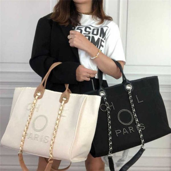 

luxury women's hand bags canvas beach bag tote handbags classic fashion female large capacity small chain packs big crossbody handbag 6