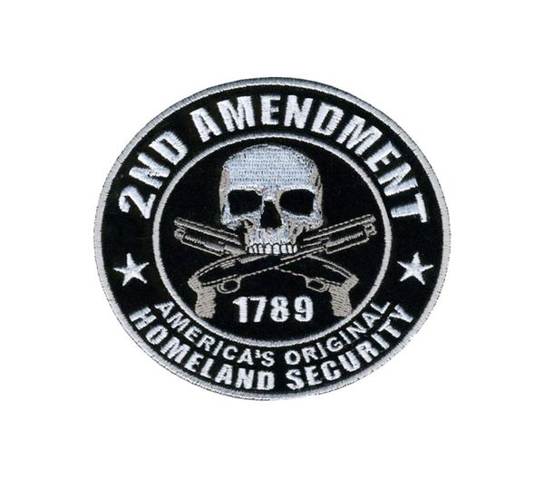

leathers homeland security ironsew on embroidered patch diy accessory sewing supplies repair clothes patch6994704