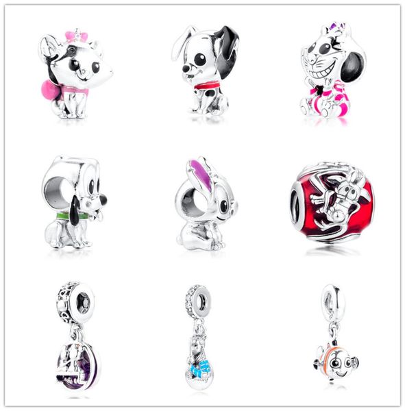 

2020 new mother039s day 100 925 sterling silver cartoon charms pendant mouse charm fit diy bracelets bangles women jewelry gif2229714, Bronze;silver