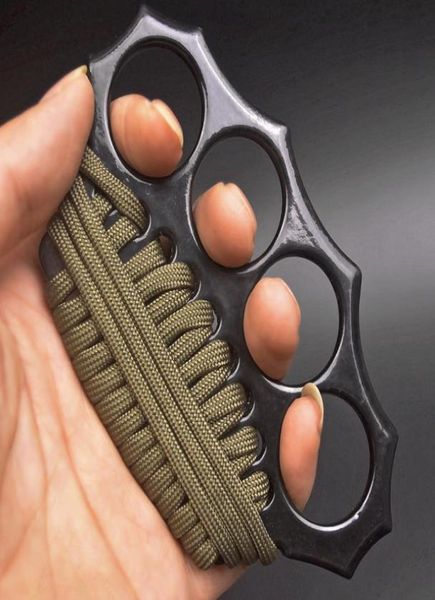 

metal knuckles duster four finger boxing ring outdoor fitness safety guard pocket portable edc tools hw4833313107