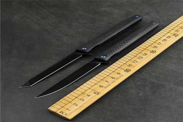 

magic pen m390 blade carbon fiber outdoor camping folding knife with height hardness sharp edc tactical knife fruit knife3855832