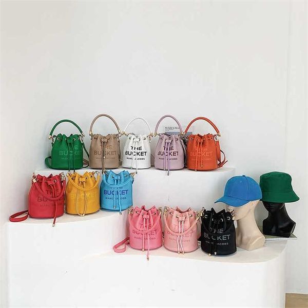 

women's new female bucket one shoulder crossbody