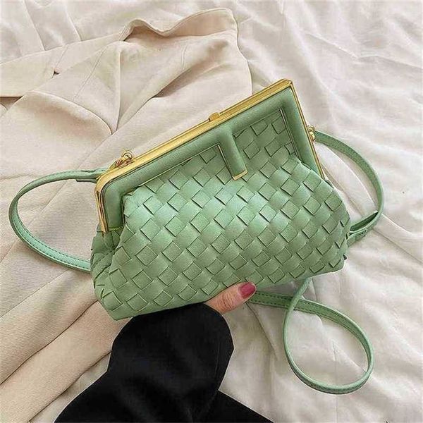

designer bag handbag style 2023 sense niche light luxury summer woven texture
