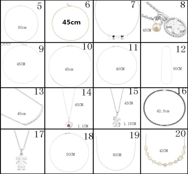 

new 2020 100 925 sterling silver bear pendant fashion necklace diy jewelry manufacturer whole 31958174