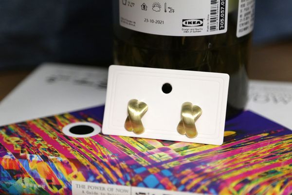 

without boxes luxury women fashion earrings designer retro ring pendant engagement earring for lady wholesale, Silver