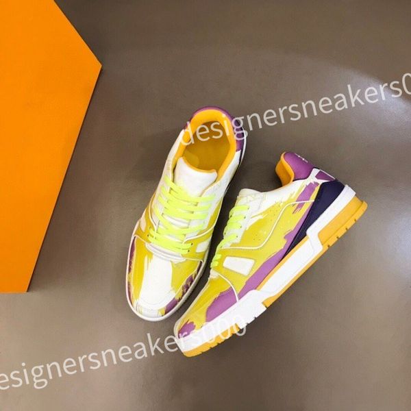 

2023 new designer running shoes men sports casual shoe ccity sneaker woman trainer calfskin reflective sneakers, Black