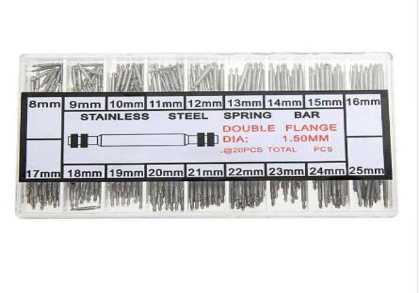 

new 360pcs 825mm watchmaker watch tools spring bar link pins tool parts for watch repair tool kit accessories6973590