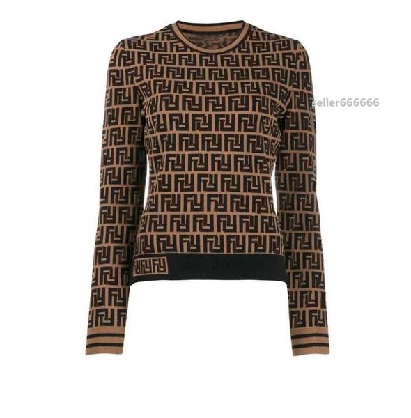 

sweater women fall crewneck stripe fashion long sleeve high end jacquard classic women long sleeve knitted sweater jacket crewneck, White;black