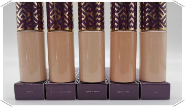 

24 hour delivery qualtiy shape tape contour concealer 5 colors fair light light medium medium light sand 10ml liquid foundatio2848309