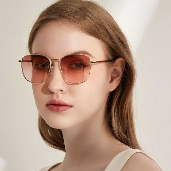 

s3023 square riding korean star frame large face women sunglasses men, White;black