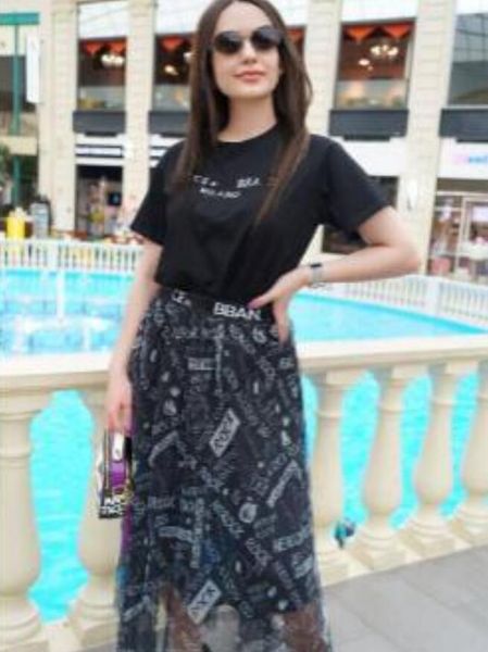 

summer pink ultra-thin chiffon printed perspective two piece dress designer women short sleeved elegant bodycon lady casual dresss, White