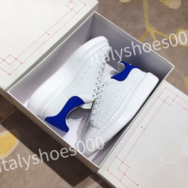 

2023 luxurys designer men trainer causal shoes fashion brand woman leather lace up platform sole sneakers white black mens women's size