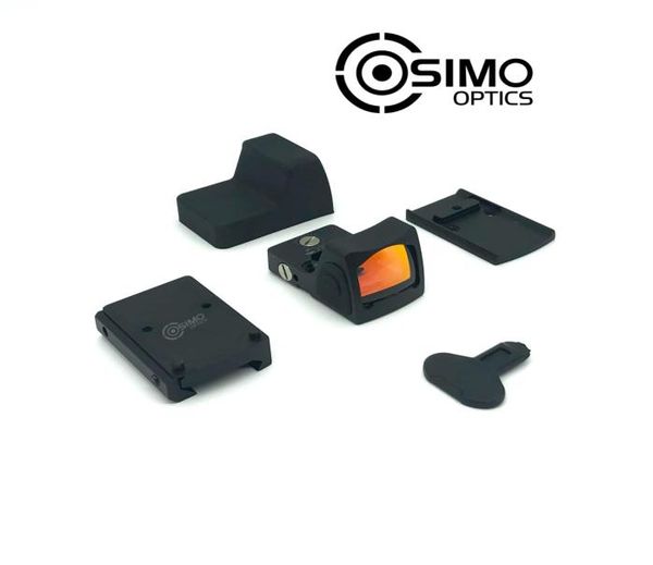 

compact mini rmr red dot sight scope fit 20mm rail012342986554
