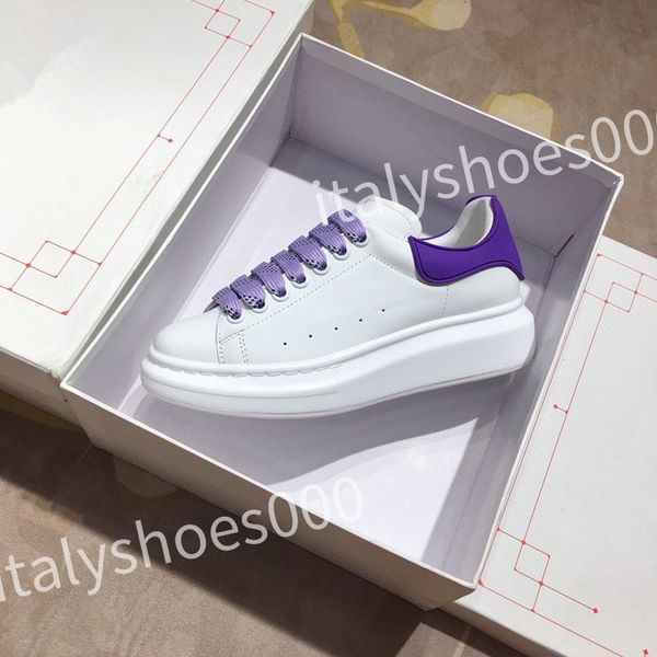 

2023 designer men trainer causal shoes fashion brand woman leather lace up platform sole sneakers white black mens womens sizes 35-45