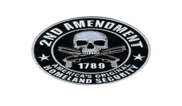 

leathers homeland security ironsew on embroidered patch diy accessory sewing supplies repair clothes patch5597114