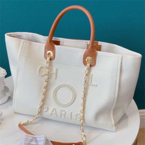 

women's luxury hand canvas beach bag tote handbags classic large backpacks capacity small chain packs big crossbody ejik 60% factory ou