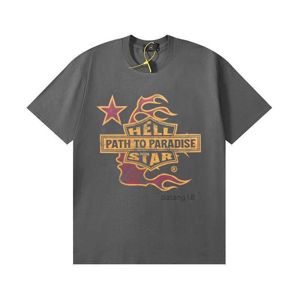 

hellstar studios trendy hip-hop short sleeves man women t shirts cotton men vintage t-shirts summer loose tee rock p4bl wpv6 z1c0 1 5yu9, White;black