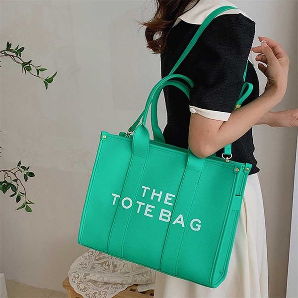 

luxury designer tote bag women handbags soft letter shoulder bags 2023 brands shopper purses crossbody bags for women bolsa wskq 50% outlet