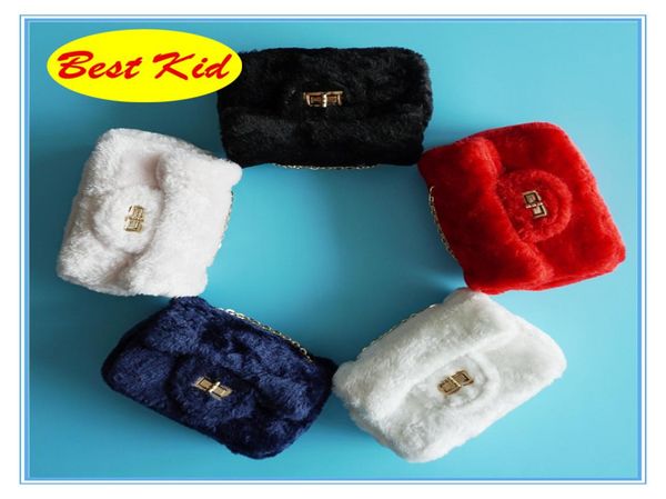 

kid dhl low children039s fashion fur purse kids small spring stylish bags toddlers mini bag little baby new bag bk02796555, White
