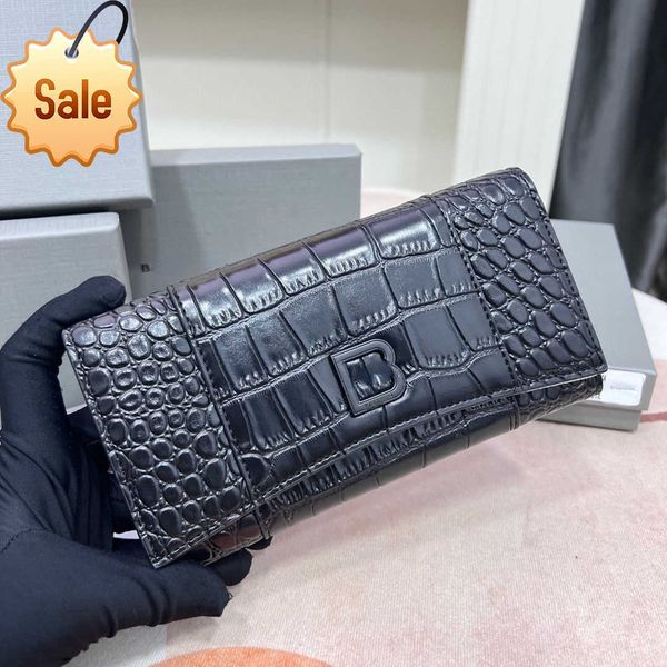 

brand designer change purse card pack handbag high face value letter long lady purses cowhide multi slot large capacity snap cover 50% off g