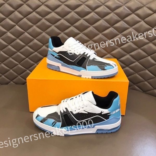 

2023 new designer running shoes men sports casual shoe ccity sneaker woman trainer calfskin reflective sneakers, Black