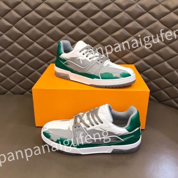 

2023 new luxurys designer casual shoes for men sneakers fashion running sports shoes breathable non-slip walking women casual loafers sneake, Black