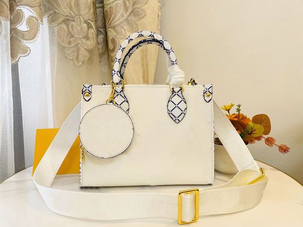 

classic tote bag with clutch monograms onthego shopping mini handbag purse toron women fashion genuine leather shoulder bags multi pochette