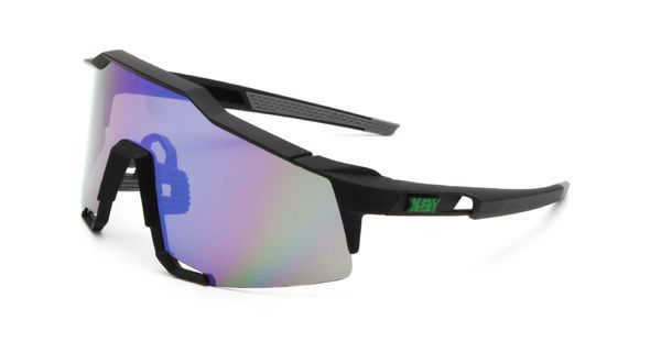 

one piece large color transparent lens full frame sunglasses for cycling sand prevention and protection, White;black