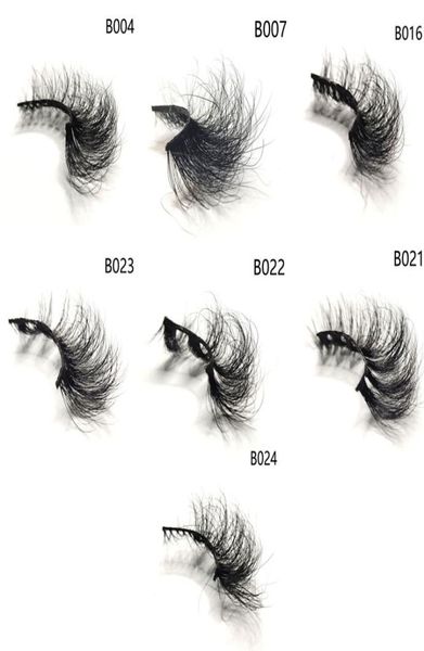 

strip eyelashes 25mm real mink lashes fluffy false eye lash handmade dramatic curly lashes 3d mink eyelash7297709