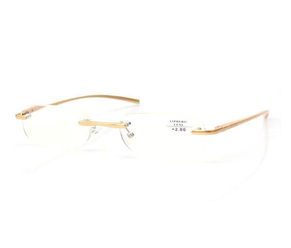

rimless reading glasses eyeglasses women men eyewear vintage gold eye reader frame anti blue light lens eyewear glasses 1035 8978968