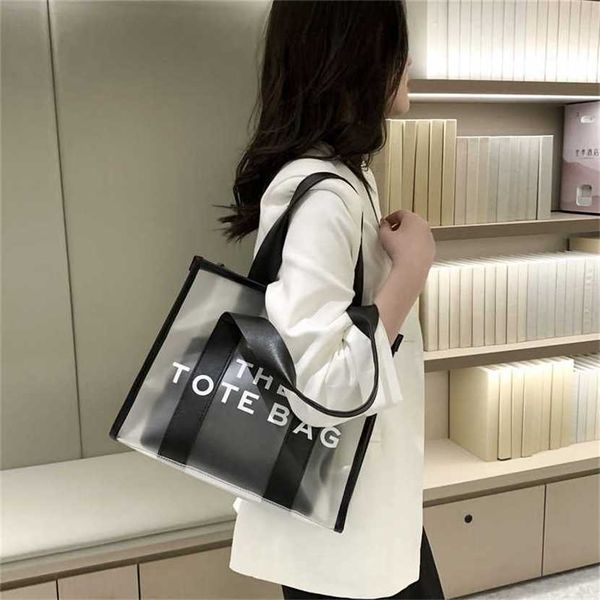 

designer bag 2023 handbag new women's spring letter handheld tote pvc small style shoulder