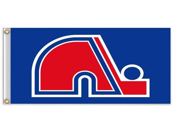 

quebecno rdiques team flag 150cm90cm 3x5ft polyester custom any banner hockey sports flag flying home garden outdoor8521246