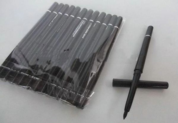 

200 pcs good quality makeup eyeliner pencil black and brown automatic rotating telescopic waterproof5708854