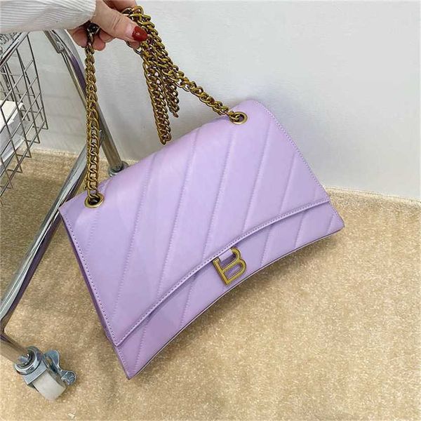 

designer bag 2023 handbag women's spring/summer new capacity family hourglass high version underarm single shoulder crossbody chain