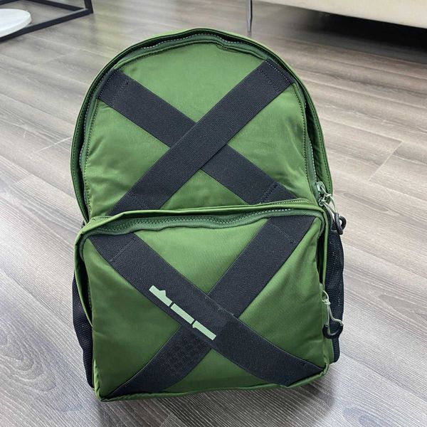 

schoolbag designer backpack letter cross backpack men and women casual sports backpack mountain climbing 230420