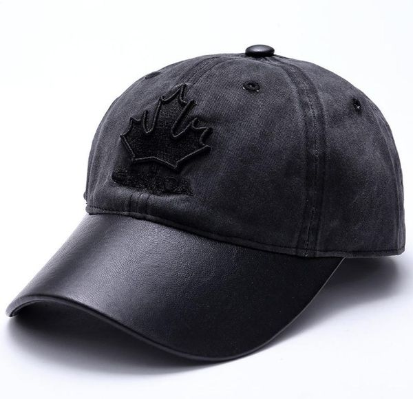 

sun hat embroidered cap of canada baseball cap outdoor sports snapbacks can choose the color dd011749365, Black;white