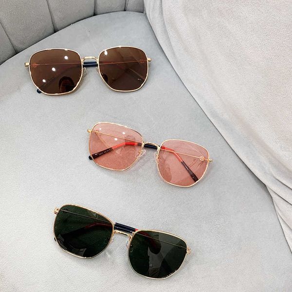 

new box metal polygon sunglasses men's and women's fashion polarizing glasses sunglasses fashion, White;black