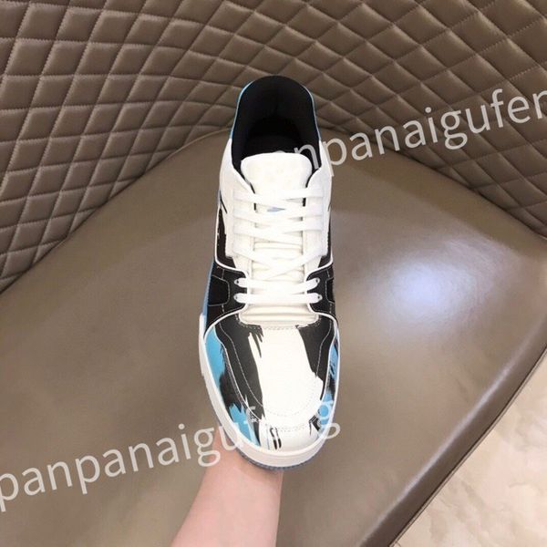 

2023 designer casual shoes for men sneakers fashion running sports shoe breathable non-slip walking women casual loafers sneaker, Black