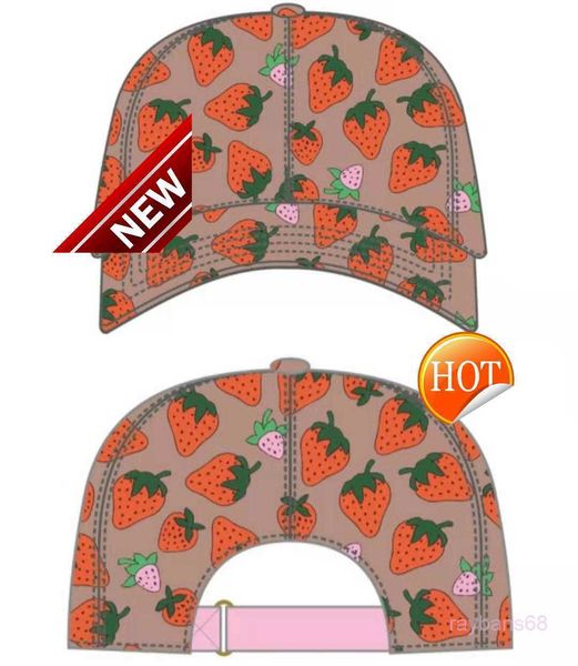 

1ity strawberry baseball caps man's cotton cactus classic letter ball summer women sun hats outdoor adjustable snapback cap001783, Blue;gray